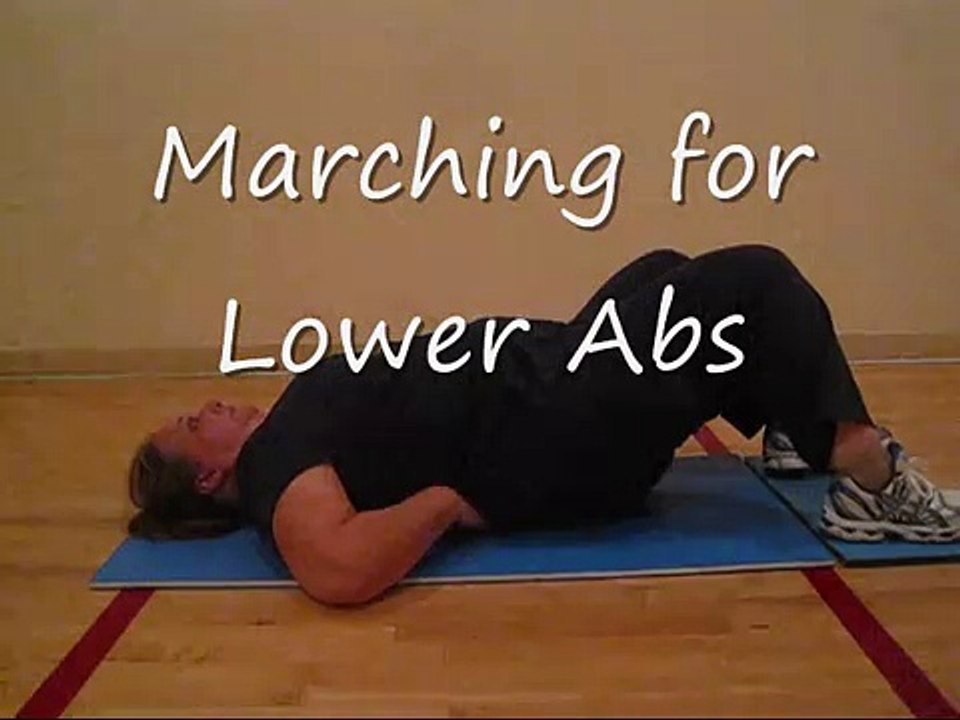 Marching for the Lower Abs with Weight Loss Expert Liesbet