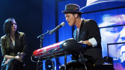 It Will Rain - Live Performance -  Bruno Mars ft Skylar Grey in London