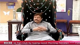 Shabbir Jan gets angry with Nida Yasir in Good Morning Pakistan Talk Show