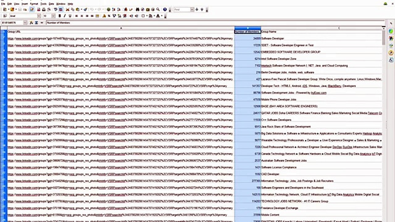LinkedEngine Join Groups