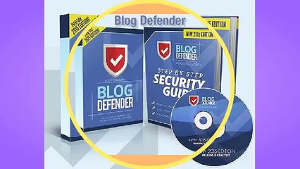 Blog Defender Review for WordPress Web Sites and Blogs