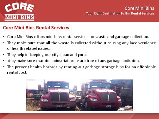 Your Right Destination To Best Bin Rental Services