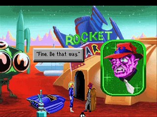 Space Quest 1 (VGA) (4/7): Skimmer & Rocket Bar