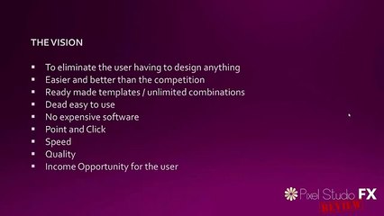 Pixel Studio FX Review - The Vision