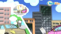 ✔ Car Garage | Monster Truck | Kids Car Service | Childrens Car Cartoons | 14 Episode