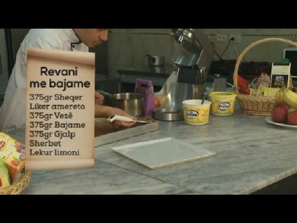 Receta e Ditës, "Revani me bajame", 19 shkurt 2016 -Ora News - Të parët për lajmin e fundit