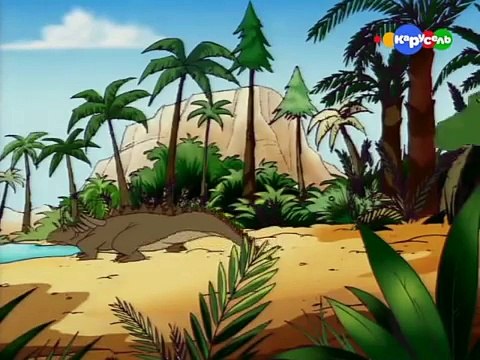 Мультик Альберт и Зора - Динозавры правят миром, познавательные мультики для детей 5 лет