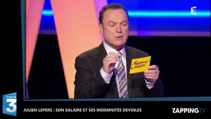 Julien Lepers : Dana Hastier dévoile son salaire et ses indemnités ! (Vidéo)