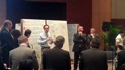Sibos 2009 conference winning pitch for "eMe"