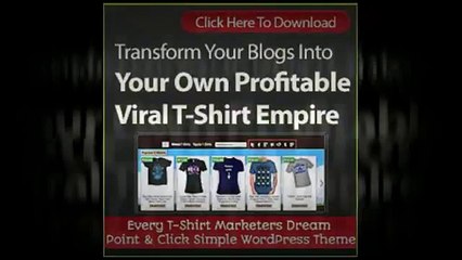 &#39;Covert Shirt Store&#39; Theme Version 2.0 - Now Earn Affiliate Commissions Selling T-Shirts Online