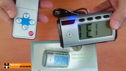 Masa Saati Gizli Kamera Kullanımı http://www.teknohome.net