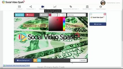 Social Video Spark | Demo Of Social Video Spark