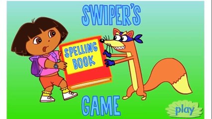 Cartoon game. Dora the explorer - Spelling book - Learn with dora . / ДАША СЛЕДОПЫТ