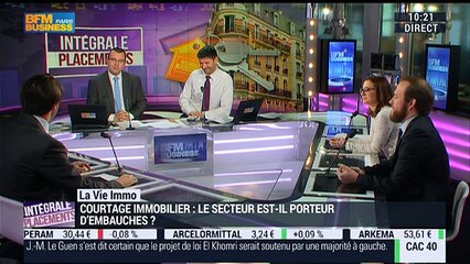 La vie immo: Le secteur du courtage immobilier est-il porteur d'embauches ? - 19/02