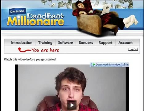 Create Affiliate Niche Product Sites With Deadbeat Millionaire .flv