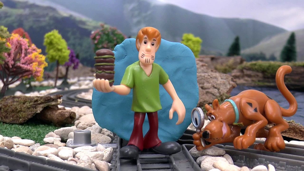 Scooby Doo LEGO Mummy Mystery Episode with Minions and Thomas & Friends | Stop Motion Stor