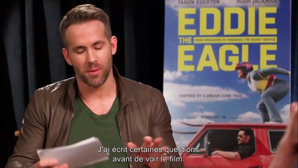 Ryan Reynolds (DEADPOOL) interviewe Hugh Jackman alias Wolverine !