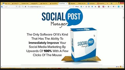 Social Post Manager Review and Bonus