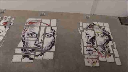 Vhils, de grafitero ilegal a exponente internacional del arte urbano