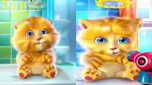 Are You Sleeping Funny Cat Talking Ginger ~ Nursery Rhymes ~ Kids song
