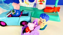 Peppa Pig Doctor Visit at Bubble Guppies Hospital Episode Play Doh Toys Plastilina Juguetes