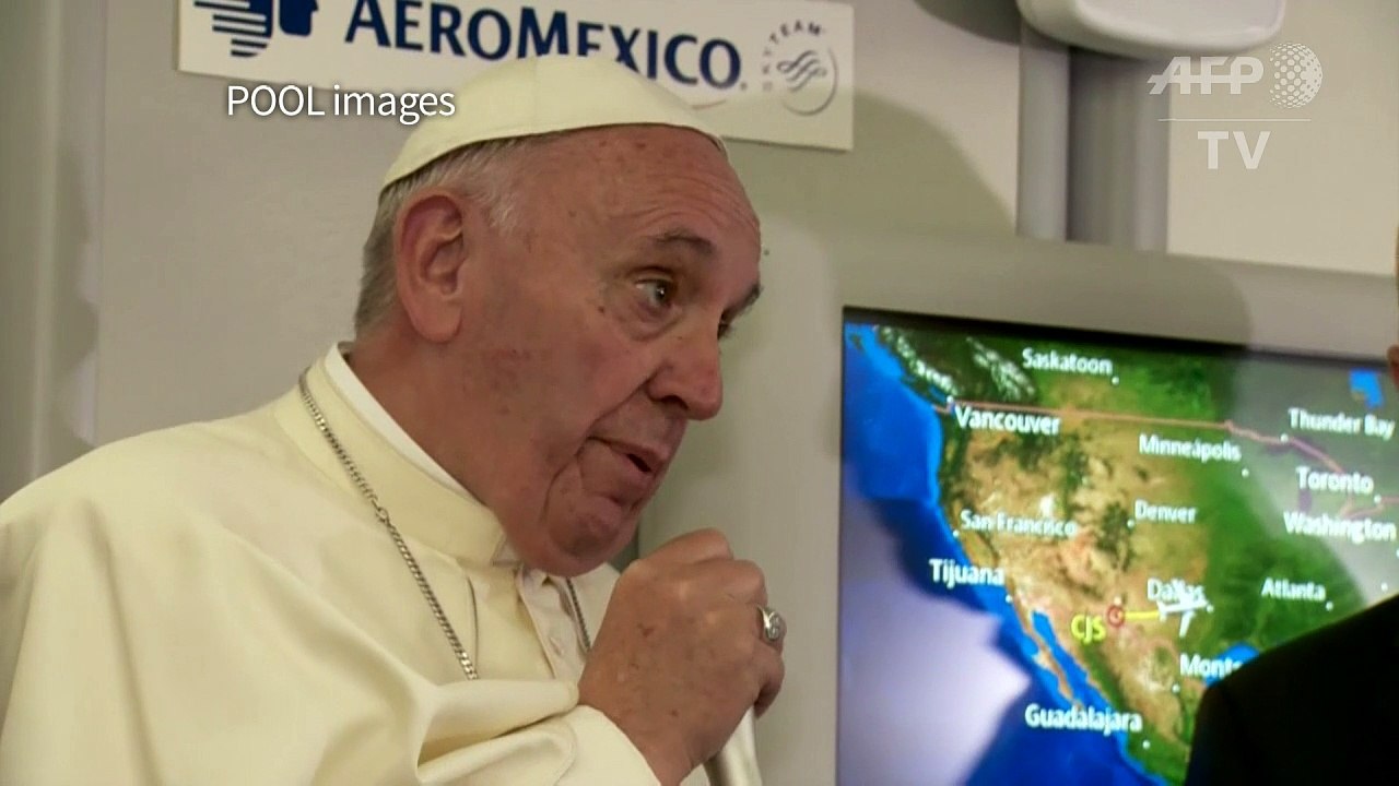 Trump calls pope's criticism of him 'disgraceful'