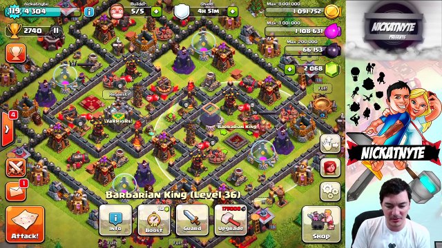 136 MAX WIZARDS ATTACKS! Clash of Clans Challenge Raids!