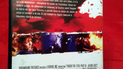 collection de films d'horreur partie 4 (spéciale coffret Vendredi 13)