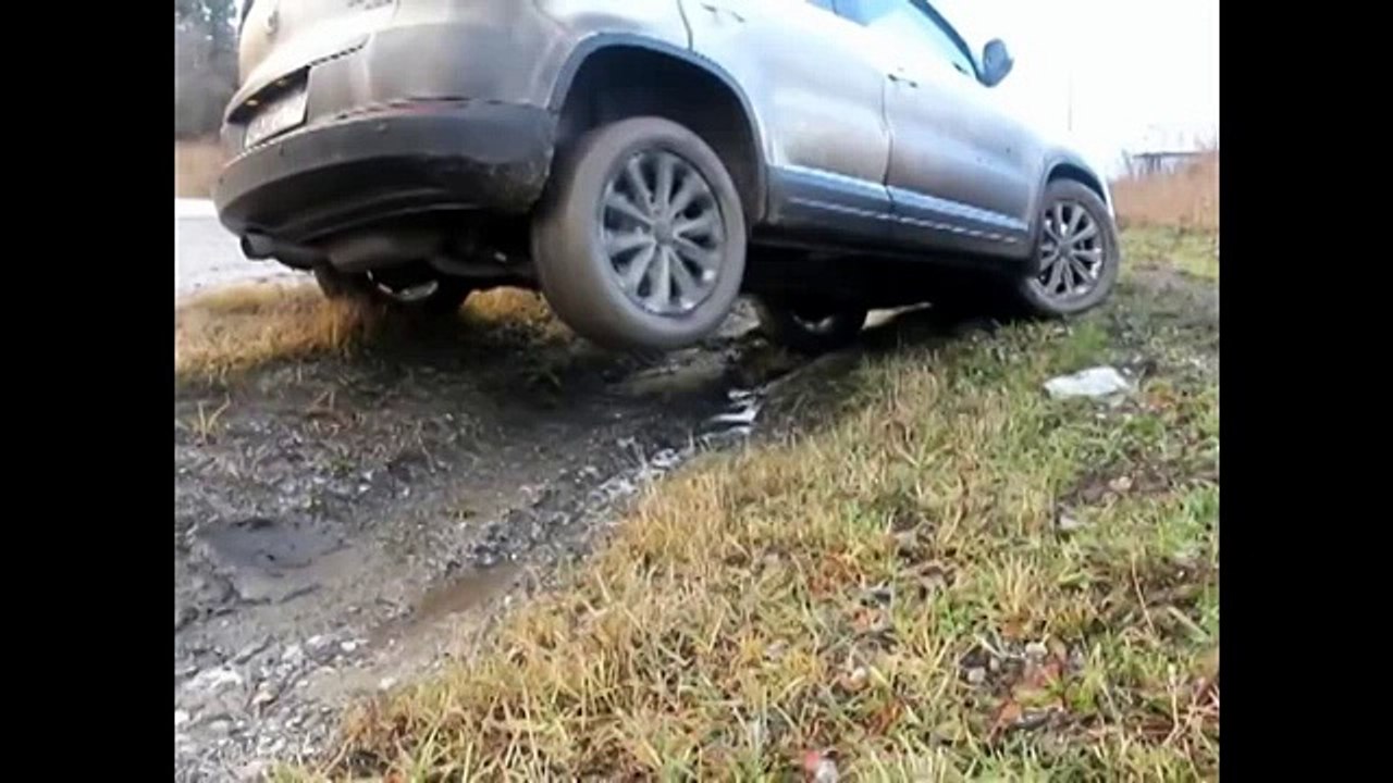 Volkswagen Tiguan 2.0 TSI 4x4 Off-road Test Diagonal