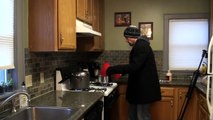 Minnesota Cold (Part 14) How to Make Maple Syrup Candy in the Snow