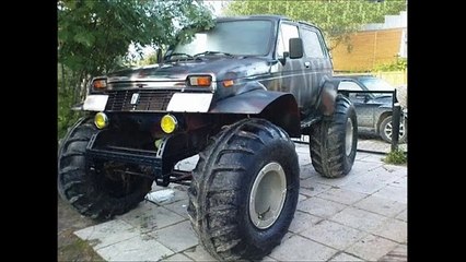 БигФУТ из ВАЗ НИВА 4х4 новинки авто 2015