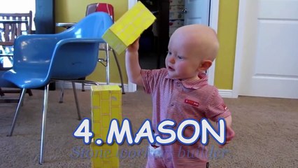 Most Popular Baby Names - Top 10 Boy Names 2014