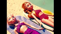 Frozen Anna Saved by SPIDERMAN and Mermaid Ken Barbie Doll PART 1 Princess Ariel Elsa DisneyCarToys