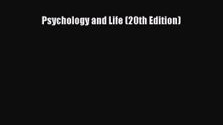 Download Psychology and Life (20th Edition) PDF Online