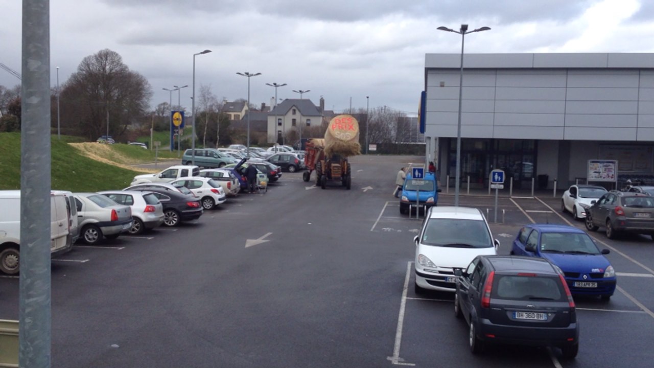 Crise agricole. Vérification de l'étiquetage au Lidl