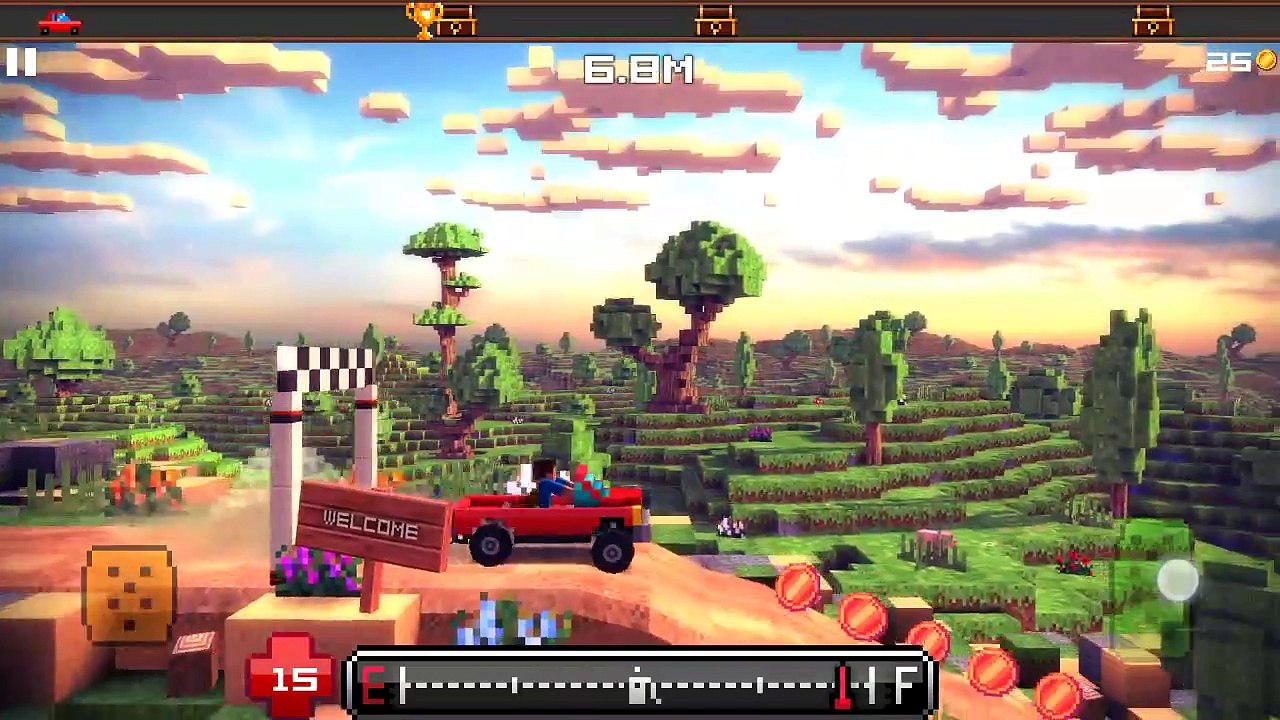 Android Sony Xperia Z2 Gameplay Blocky Roads