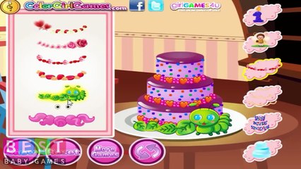 ღ Babys First Cake - Baby Decoration Games for Kids # Watch Play Disney Games On YT Channel