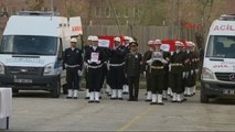 Diyarbakır Sur'da Şehit Olan 2 Asker ve 2 Polis İçin Diyarbakır Asker Hastanesi'nde Tören Düzenlendi