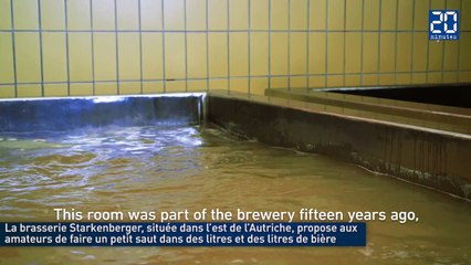 Des piscines de bière en Autriche