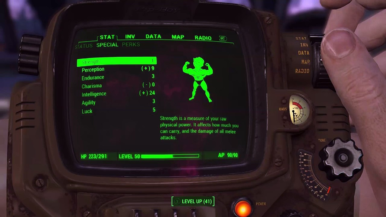 Fallout 4 - Get 24 Intelligence - How to get MAX XP!!