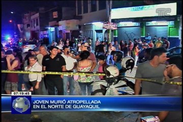 Joven cayó de la moto de su novio y murió atropellada