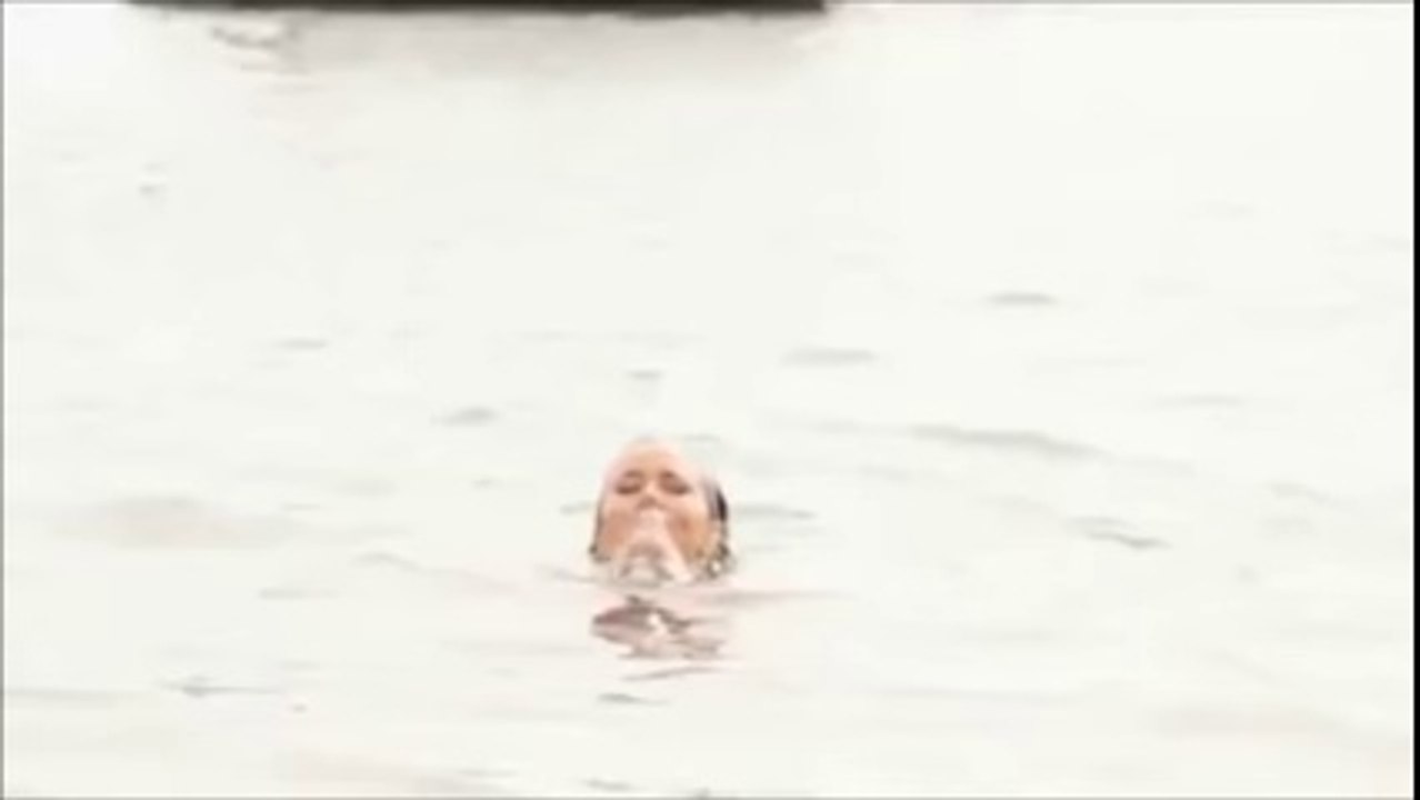 Kristen Renee Hot & Wet in Bikini with big boobs