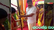 Chiranjeevi in Celebration Mood - Chiru Daughter Srija Marriage Celebrations (720p FULL HD)