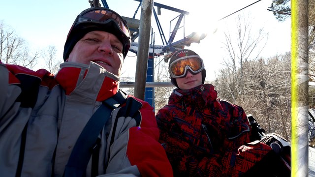 Степаново Подмосковье горные лыжи 2016