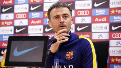 Luis Enrique: "Hemos demostrado que competimos bien cada tres días"