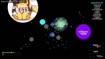 EPIC TEAMING - Agar.io Gameplay