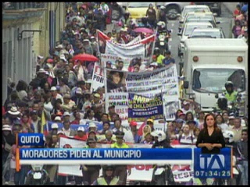 Moradores piden al municipio más seguridad para sus barrios