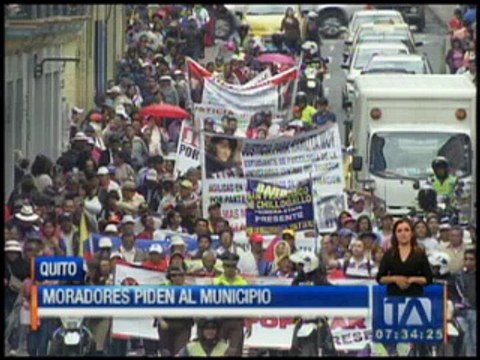 Moradores piden al municipio más seguridad para sus barrios