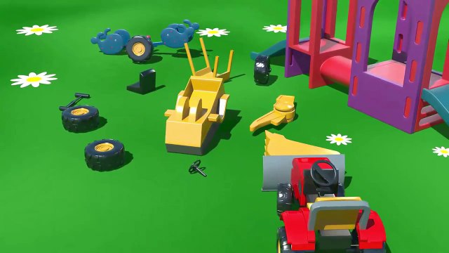 Çizgi film İş Makineleri Kepçe Bölüm 3 (Sayılar öğreniyoruz)