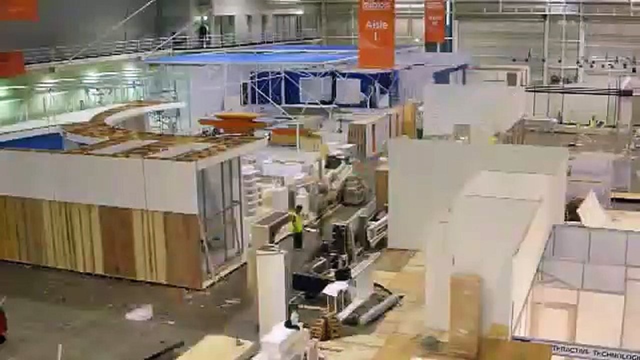 Sibos exhibition timelapse